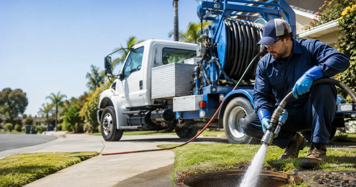 Hydro jet sewer cleaning Ducor