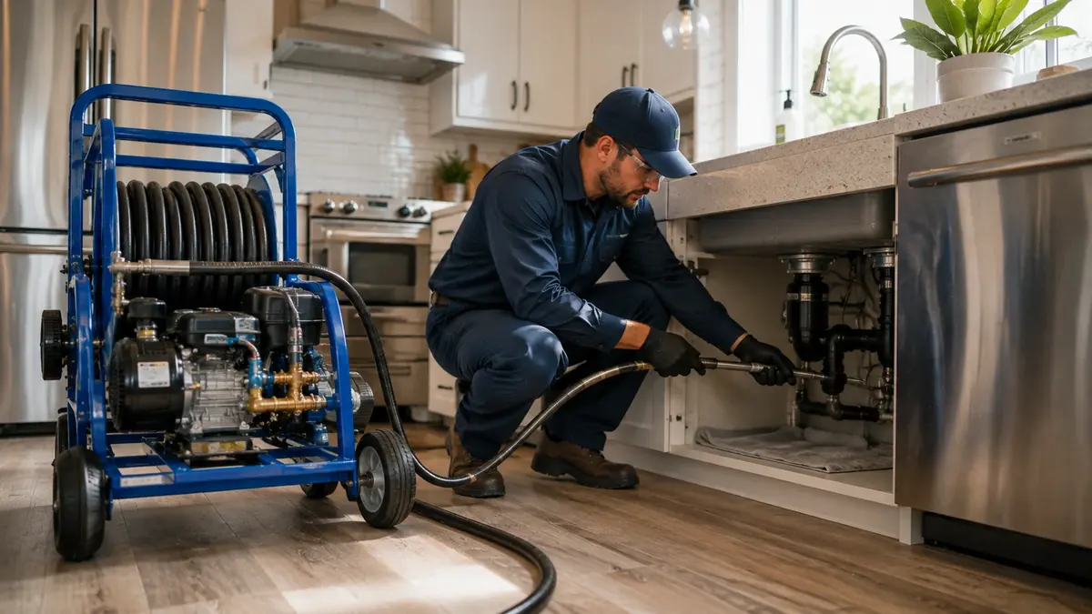 Kitchen Drain Hydro Jetting in Ducor